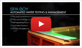 Système d'analyse de l'eau et de gestion Spa Boy par Arctic Spas