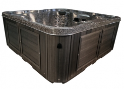 Composite hot tub cabinet CHARCOAL